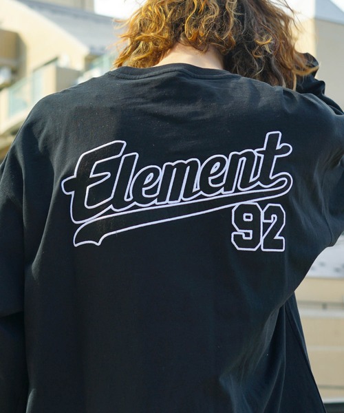 ELEMENT(エレメント)の「ELEMENT メンズ NAGID RAC LS ロンT 【2023年春夏モデル】/エレメント長袖ロンT(Tシャツ/カットソー・メンズ・ホワイト/ブラック・MEDIUM/LARGE/X-LARGE)」の18枚目の写真