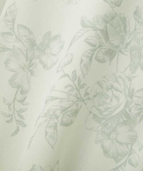 PROPORTION BODY DRESSING（プロポーションボディドレッシング）の「モノトーンブーケフラワーブラウス / 1213110114（シャツ/ブラウス・レディース・パープル/カーキ・SMALL/MEDIUM）」の4枚目の写真