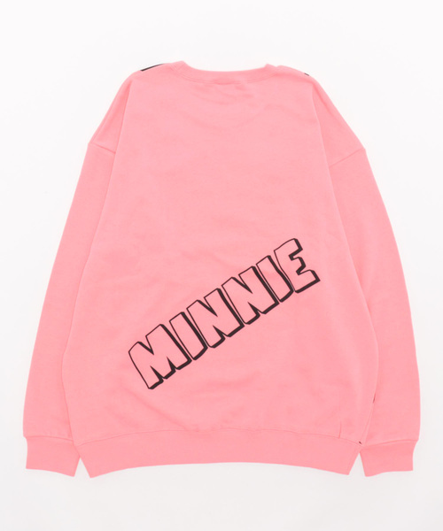 親子お揃い ディズニートレーナー BIGフェイス 7642A（スウェット