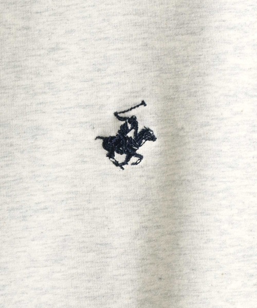 BEVERLY HILLS POLO CLUB(ビバリーヒルズポロクラブ)の「BEVERLY HILLS POLO CLUB/ビバリーヒルズポロクラブ オーバーサイズ ロゴ ワンポイント刺繍 スウェット レディース メンズ トレーナー(スウェット・レディース・アッシュグレー/オフホワイト/ブルー/ライトグリーン/グリーン/スミクロ/ネイビー・M/L/LL)」の17枚目の写真