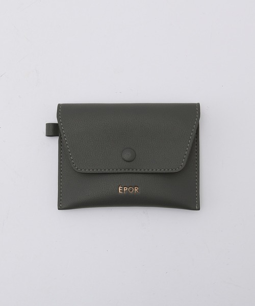 E'POR(エポール)の「EPOR Small Case(カードケース・レディース・チャコールグレー/ベージュ/ピンク/オレンジ・FREE)」の6枚目の写真