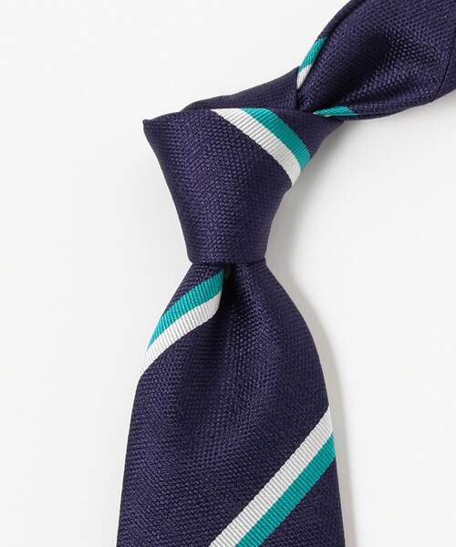 Seaward & Stearn × BEAMS F / 別注 ストライプ ネクタイ 【公式通販】