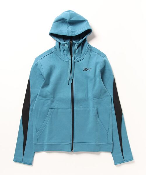 Reebok（リーボック）の「ドリームブレンドフーディー / DreamBlend FZ Hoodie（パーカー・メンズ・グレー/ブルー/ブラック/ヘザーグレー・LARGE/MEDIUM/SMALL/X-LARGE/XX-LARGE/XXX-LARGE/X-SMALL）」の22枚目の写真