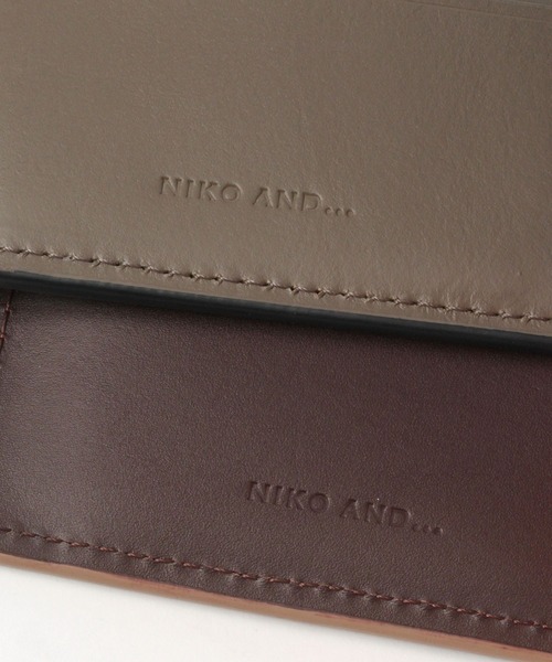 niko and...（ニコアンド）の「配色二つ折りウォレット（財布・メンズ・ブラウン/ブラック/グリーン・FREE）」の13枚目の写真