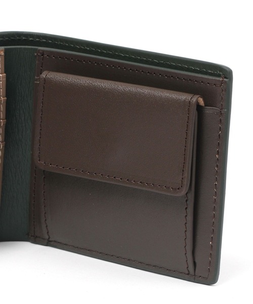 niko and...（ニコアンド）の「配色二つ折りウォレット（財布・メンズ・ブラウン/ブラック/グリーン・FREE）」の20枚目の写真