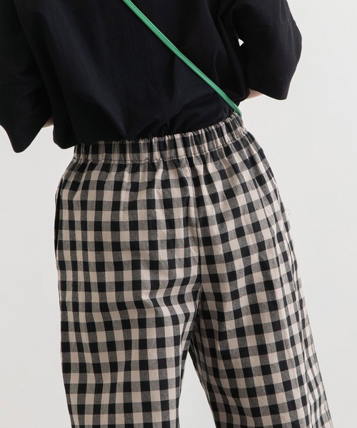 POU DOU DOU(プードゥドゥ)の「コットンサテンストレッチクロップドパンツ(その他パンツ・レディース・ブラック/ブラック系その他/スミクロ・3)」の10枚目の写真