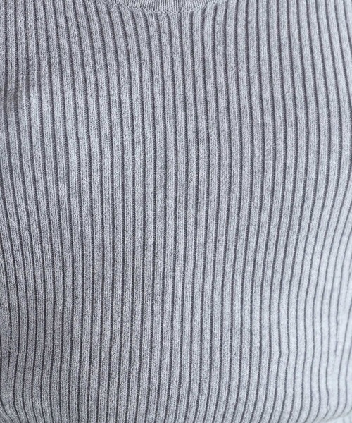 PAGEBOY(ページボーイ)の「リブコルセットビスチェ(ベスト・レディース・ブラック/オフホワイト/グレー・FREE)」の21枚目の写真