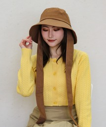 Per sist ence（パーシエンス）の「Per sist ence/パーシエンス　リネンリボンバケットハット（ハット）」