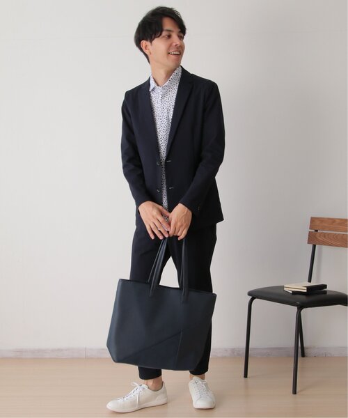 ikka（イッカ）の「PU切り替えトートバッグ（トートバッグ・メンズ・ブラック/ネイビー/ダークブラウン・FREE）」の16枚目の写真