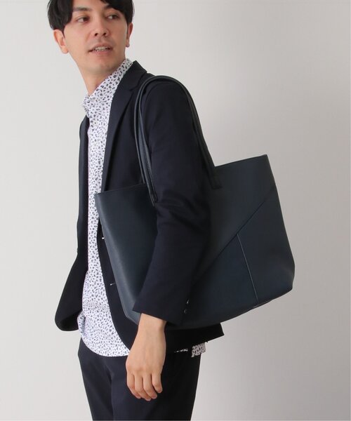 ikka（イッカ）の「PU切り替えトートバッグ（トートバッグ・メンズ・ブラック/ネイビー/ダークブラウン・FREE）」の17枚目の写真