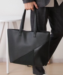 ikka | PU切り替えトートバッグ(トートバッグ)