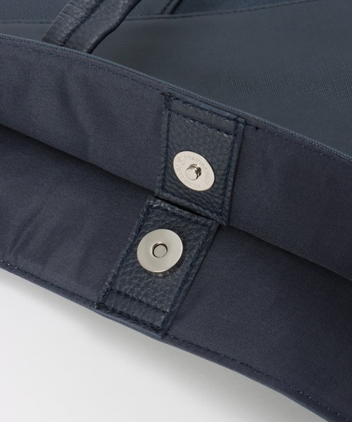 ikka（イッカ）の「PU切り替えトートバッグ（トートバッグ・メンズ・ブラック/ネイビー/ダークブラウン・FREE）」の8枚目の写真