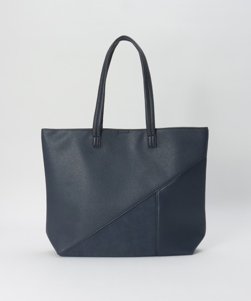 ikka（イッカ）の「PU切り替えトートバッグ（トートバッグ・メンズ・ブラック/ネイビー/ダークブラウン・FREE）」の12枚目の写真