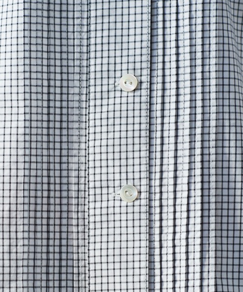 PAR ICI（パーリッシィ）の「コードお花刺繍 半袖ブラウス（シャツ/ブラウス・レディース・チェック/ホワイト/ネイビー・FREE）」の21枚目の写真