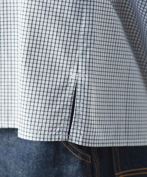 PAR ICI（パーリッシィ）の「コードお花刺繍 半袖ブラウス（シャツ/ブラウス・レディース・チェック/ホワイト/ネイビー・FREE）」の22枚目の写真