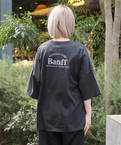 新品 TICCA Banff National Park Tシャツ TICCA/ティッカ Banff スクエアTシャツ（Tシャツ/カットソー）｜TICCA