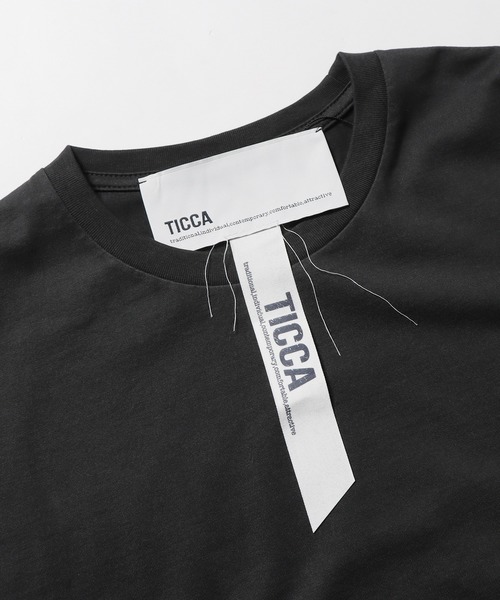 TICCA(ティッカ)の「TICCA/ティッカ Banff スクエアTシャツ(Tシャツ/カットソー・レディース・ブラック/ベージュ/ホワイト・FREE)」の10枚目の写真