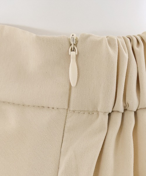 clear(クリア)の「サイドギャザースカート(スカート・レディース・ブラック/ベージュ/ブルーグレー・F)」の9枚目の写真