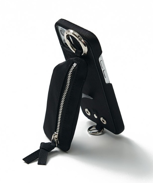 ajew（エジュー）の「ajew/エジュー/Dress NYLON チェーンストラップ12Pro/12（スマホケース/カバー・レディース・ネイビー/ベージュ/イエロー/ブラック・FREE）」の6枚目の写真