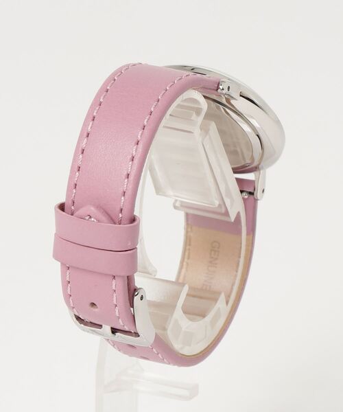 ADEXE（アデクス）の「ストラップ素材：カーフレザー（アナログ腕時計・レディース・ラベンダー・F）」の2枚目の写真