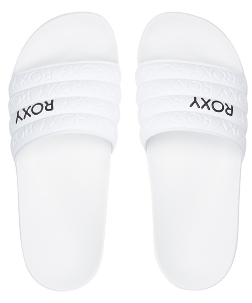 ROXY（ロキシー）の「SLIPPY WP/ロキシースライドサンダル（サンダル・レディース・ホワイト/ブラック・23cm/24cm/25cm）」の10枚目の写真