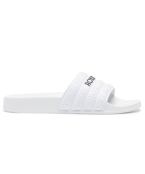 ROXY（ロキシー）の「SLIPPY WP/ロキシースライドサンダル（サンダル・レディース・ホワイト/ブラック・23cm/24cm/25cm）」の4枚目の写真