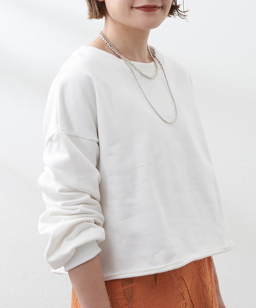 SHENERY（シーナリー）の「カットオフショートスウェット