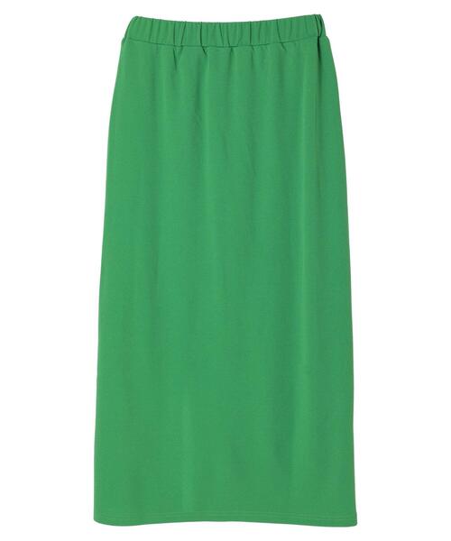 Green　Parks（グリーンパークス）の「カットジョーゼットIラインスカート（スカート・レディース・ブラック/グリーン/アイボリー・FREE）」の18枚目の写真