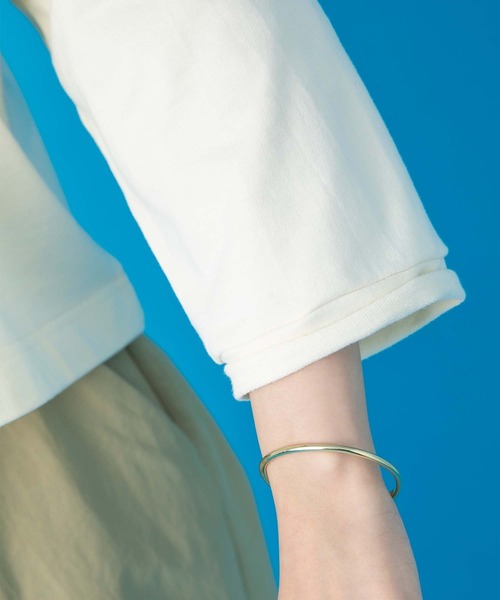 Eimee Law(エイミーロウ)の「ラグラン2WAYロゴトップス(Tシャツ/カットソー・レディース・アイボリー/ブラック・38)」の19枚目の写真