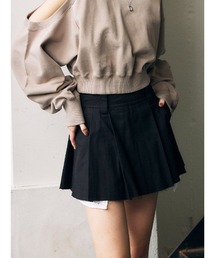 ENVYM | ローウエストプリーツSK(スカート)