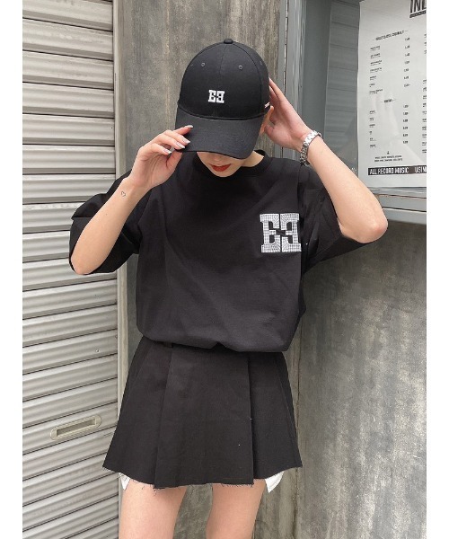 ENVYM（アンビー）の「ローウエストプリーツSK（スカート・レディース・ベージュ/グレー/ブラック・SMALL/MEDIUM）」の6枚目の写真