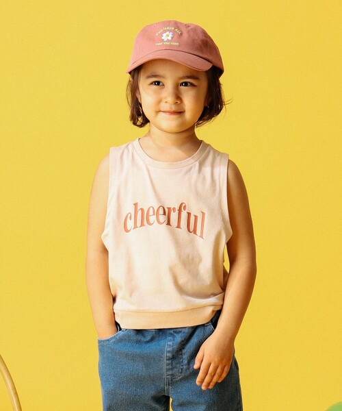 B:MING by BEAMS（ビーミングバイビームス）の「B:MING by BEAMS / フロントプリント タンクトップ（100～140cm）（タンクトップ・キッズ・ベージュ/ダークグリーン・100/110/120/130/140）」の12枚目の写真