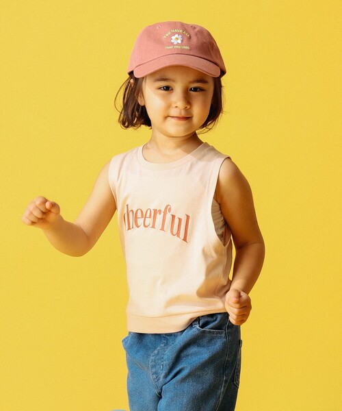 B:MING by BEAMS（ビーミングバイビームス）の「B:MING by BEAMS / フロントプリント タンクトップ（100～140cm）（タンクトップ・キッズ・ベージュ/ダークグリーン・100/110/120/130/140）」の18枚目の写真