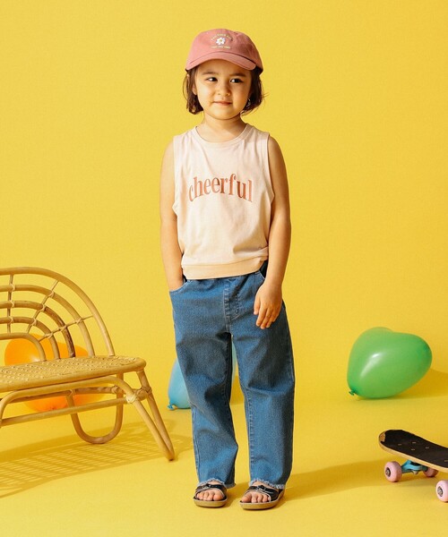 B:MING by BEAMS（ビーミングバイビームス）の「B:MING by BEAMS / フロントプリント タンクトップ（100～140cm）（タンクトップ・キッズ・ベージュ/ダークグリーン・100/110/120/130/140）」の13枚目の写真