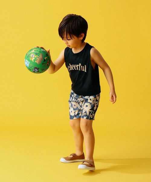 B:MING by BEAMS（ビーミングバイビームス）の「B:MING by BEAMS / フロントプリント タンクトップ（100～140cm）（タンクトップ・キッズ・ベージュ/ダークグリーン・100/110/120/130/140）」の17枚目の写真