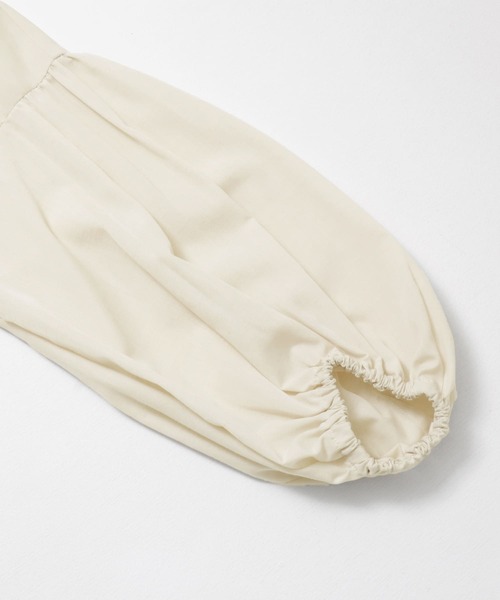 F by ROSSO(エフバイロッソ)の「『URTECH Smart Linen Touch』F by ROSSOイージーリネンボリュームBL(シャツ/ブラウス・レディース・チャコールグレー/ピンク/ベージュ系その他/グリーン系その他/ライトベージュ・FREE)」の12枚目の写真