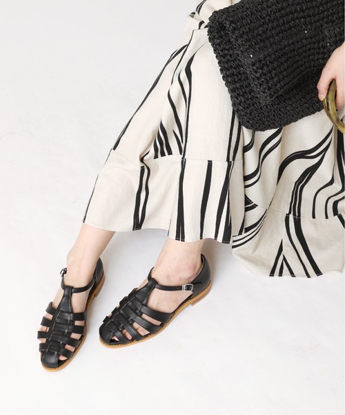 B.C STOCK（ベーセーストック）の「グルカサンダル（サンダル・レディース・ブラック/ホワイト・SMALL/MEDIUM/LARGE）」の19枚目の写真