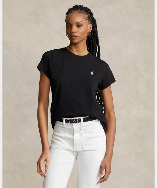 コットンジャージーTシャツ ビーデッドロゴ コットン ジャージー Tシャツ | ラルフ ローレン