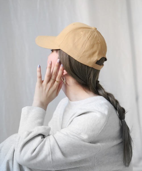 Bab（バブ）の「ロゴ刺繍キャップ（キャップ・レディース・ベージュ/オフホワイト・ONESIZE）」の15枚目の写真