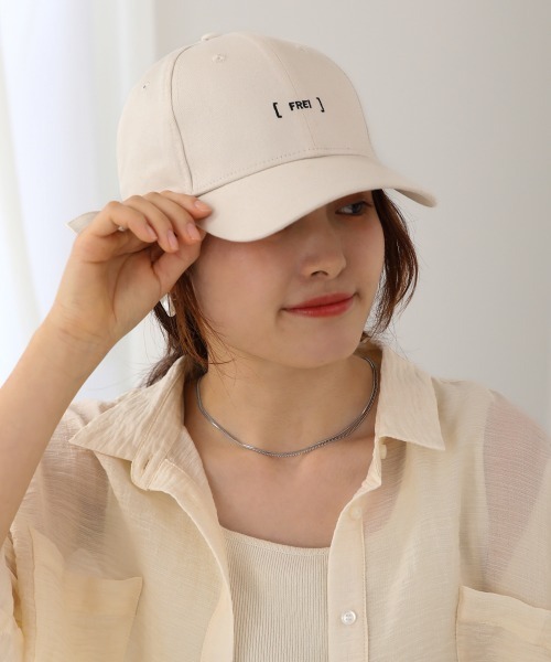 Bab（バブ）の「ロゴ刺繍キャップ（キャップ・レディース・ベージュ/オフホワイト・ONESIZE）」の19枚目の写真