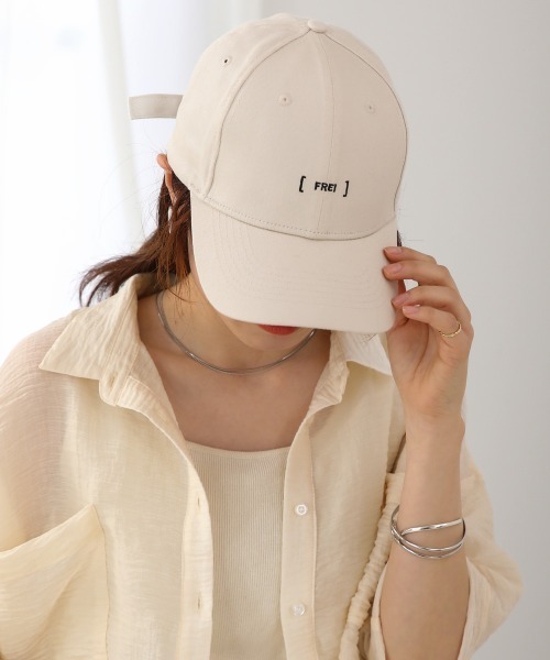 Bab（バブ）の「ロゴ刺繍キャップ（キャップ・レディース・ベージュ/オフホワイト・ONESIZE）」の20枚目の写真