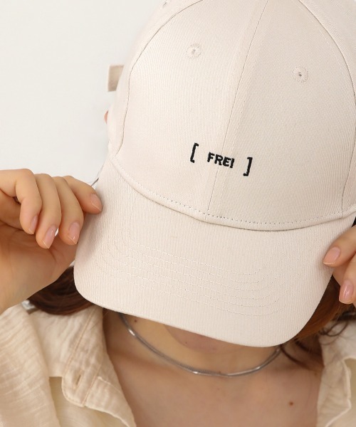 Bab（バブ）の「ロゴ刺繍キャップ（キャップ・レディース・ベージュ/オフホワイト・ONESIZE）」の21枚目の写真