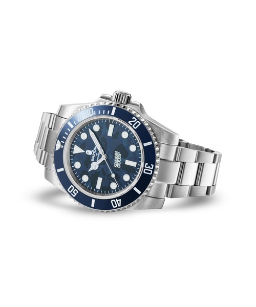 A BATHING APE(アベイシングエイプ)の「BAPE X STADIUM GOODS BAPEX(アナログ腕時計・メンズ・シルバー・FREE)」の2枚目の写真