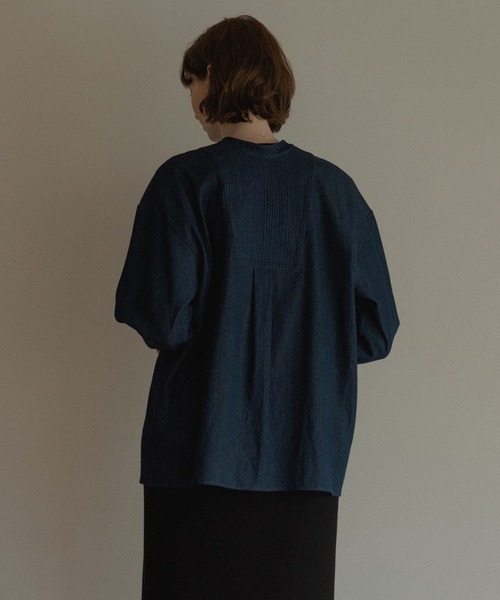 専用MANOF STITCH DESIGN W FACE TOPS セール】STITCH DESIGN W FACE TOPS（シャツ/ブラウス）｜MANOF