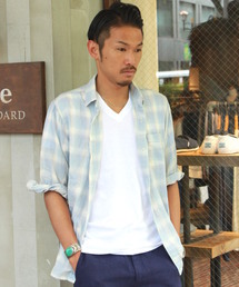 JOURNAL STANDARD relume | グランジチェックレギュラーカラーシャツ5 #(シャツ/ブラウス)