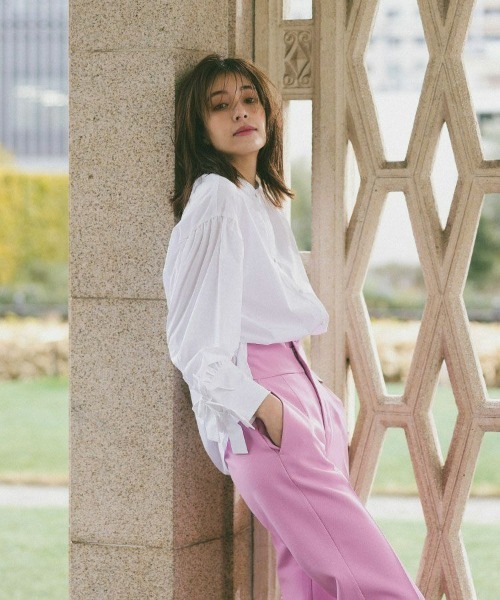 DONOBAN（ドノバン）の「袖リボンブラウス（シャツ/ブラウス）」 - WEAR