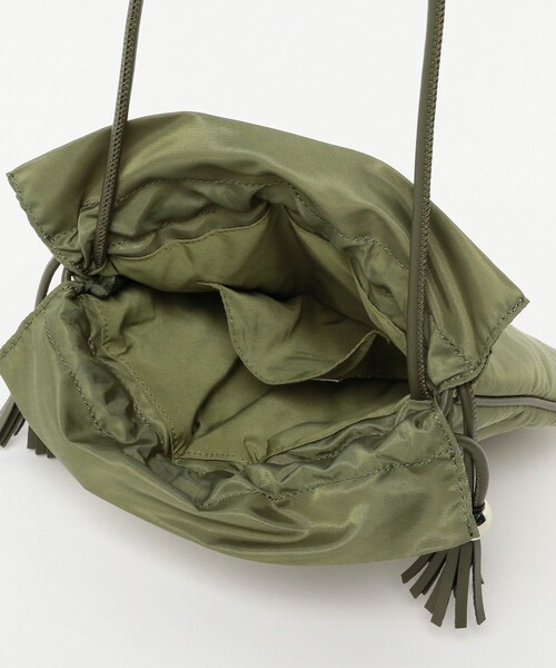 CONTROL FREAK / CTFK（コントロールフリーク）の「CONTROL FREAK / スタッズ コンチョ 巾着 バッグ（ハンドバッグ・レディース・ブラック/オリーブ・ONE SIZE）」の15枚目の写真