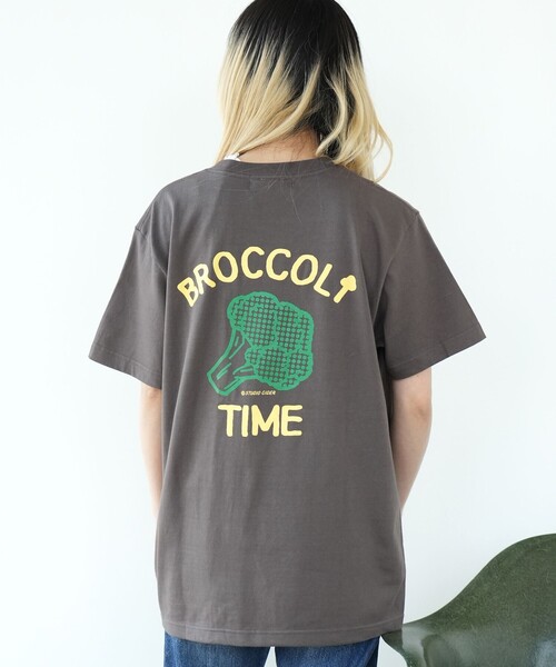 た*ゅ様 最終価格！アキコアオキ❤︎ Dickey Shirt ⭐︎未使用タグ付 オカダガーリック × i2design ×走攻酒 【NINNIKU GANGSTER T