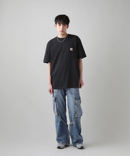 セール】Carhartt/カーハート オーバーサイズ ワンポイントロゴ