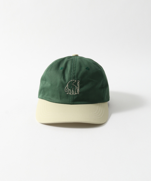 NORDISK（ノルディスク）の「【NORDISK / ノルディスク】BEAR EMBROIDERY 6PANEL CAP（キャップ・メンズ・ブラック/ベージュ/グリーン・FREE）」の4枚目の写真